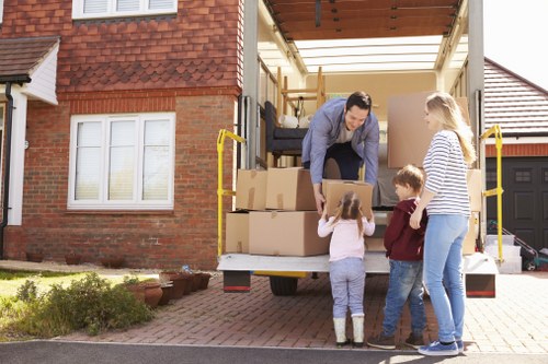 Professional furniture pick-up service in Paddington neighborhood