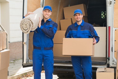 Reliable moving truck service in action during a relocation